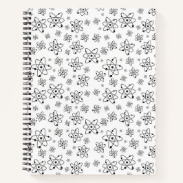 原子レトロ原子年齢パターン ノートブック