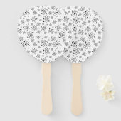 原子レトロ原子年齢パターン ハンドファン (正面&裏面)