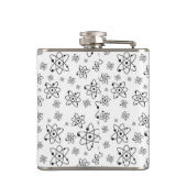 原子レトロ原子年齢パターン フラスク (裏面)