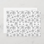 原子レトロ原子年齢パターン ポストカード (正面/裏面)