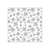 原子レトロ原子年齢パターン ラバースタンプ (インプリント)