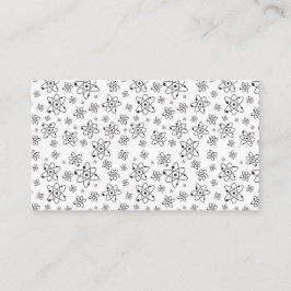 原子レトロ原子年齢パターン 名刺