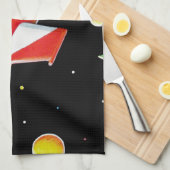 原子ロケット キッチンタオル (四つ折り)