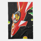 原子ロケット キッチンタオル (縦)