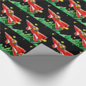 原子ロケット ラッピングペーパー (角)