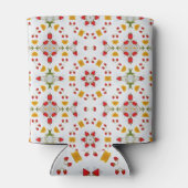 原子中世紀の花ヴィンテージ 缶クーラー (裏面)