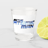 原子人間はガラスを撃った ショットグラス (正面)