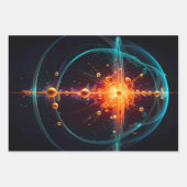 原子内中性子粒子 ラッピングペーパーシート (正面2)