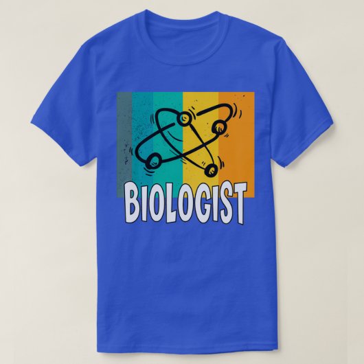 原子分子科学生物学先生ギフトアイディア2 Tシャツ (デザイン正面)
