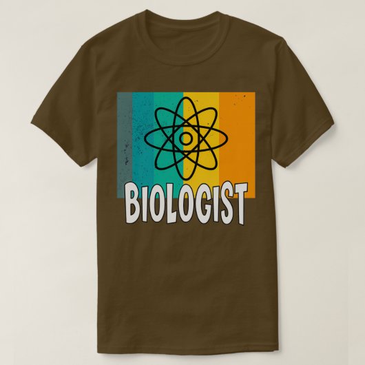 原子分子科学生物学先生ギフトアイディア4 Tシャツ (デザイン正面)