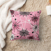 原子刺激を受けたな枕世紀半ばのデザイン クッション (ブランケット)