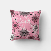 原子刺激を受けたな枕世紀半ばのデザイン クッション (正面)