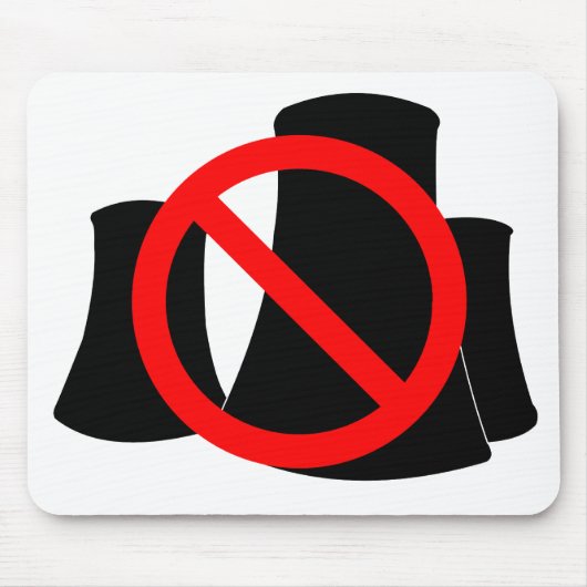 原子力なし マウスパッド (正面)