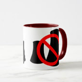 原子力なし マグカップ (正面右)
