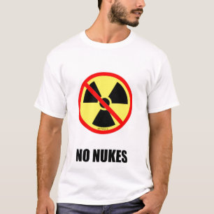 原子力のティー無し Tシャツ