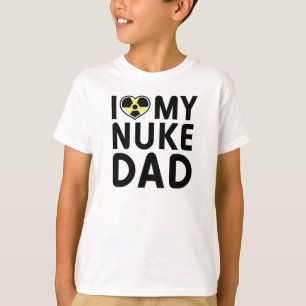 原子力のパパはティーをからかいます Tシャツ