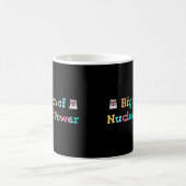 原子力の熱狂的ファン コーヒーマグカップ (中央)