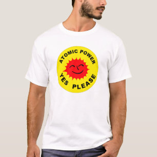 原子力のYesお願いします Tシャツ