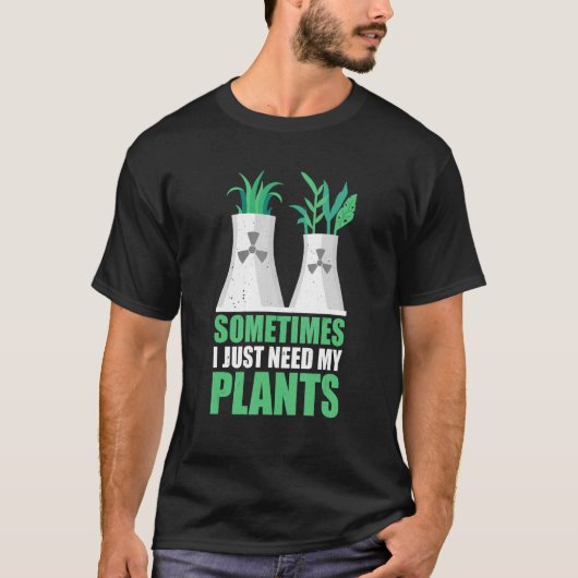 原子力エネルギー放射線シンボル原子力技術者_1 Tシャツ (正面)