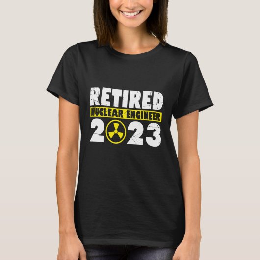 原子力技術者学生原子力技術 Tシャツ (正面)
