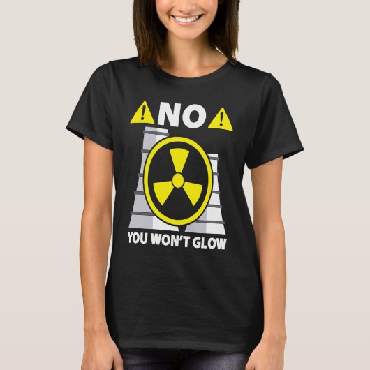 原子力技術者学生原子力技術 Tシャツ (正面)