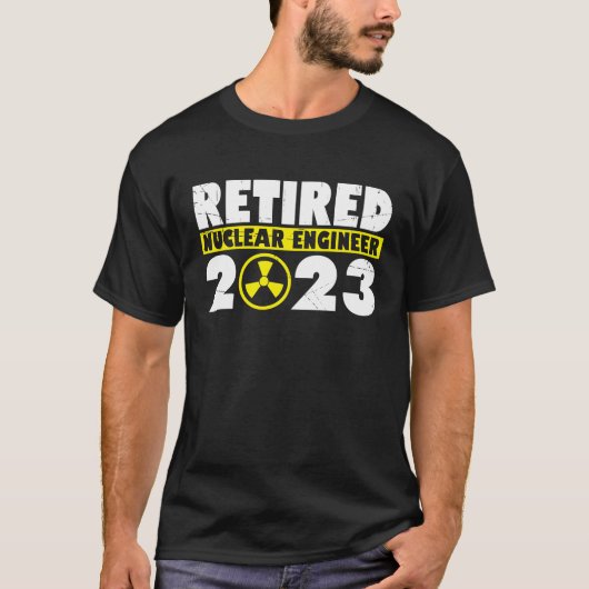原子力技術者学生原子力技術 Tシャツ (正面)