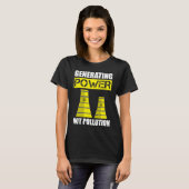 原子力技術者学生原子力技術 Tシャツ (正面フル)