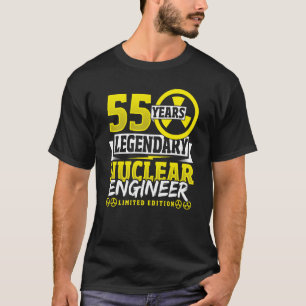 原子力技術者55年誕生日 Tシャツ