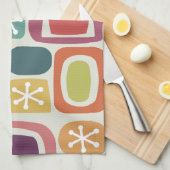 原子力時代のフィールドストーンズカラフル キッチンタオル (四つ折り)