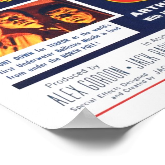 原子力潜水艦 ポスター (角)