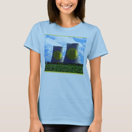 原子力無しT Tシャツ (正面)