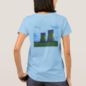 原子力無しT Tシャツ (裏面)