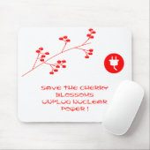 原子力発電を取り外す マウスパッド (マウス)