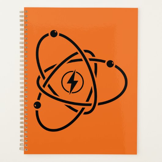 原子力発電エネルギー記号科学と技術 プランナー手帳 (正面)