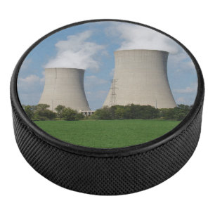 原子力発電所冷却塔 アイスホッケーパック