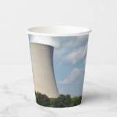 原子力発電所冷却塔 紙コップ (裏面)