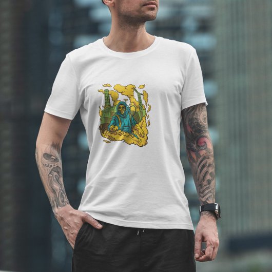 原子力発電所労働者 Tシャツ