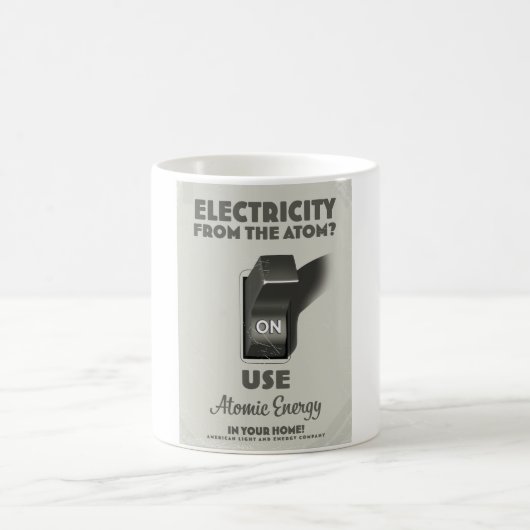 原子力発電 コーヒーマグカップ (中央)