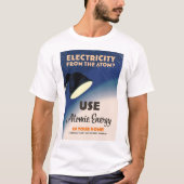 原子力発電? Tシャツ (正面)
