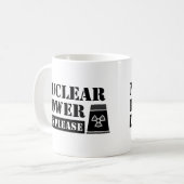 原子力発電Yes声明 コーヒーマグカップ (正面左)
