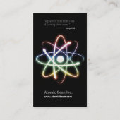 原子力|の科学者 名刺 (裏面)