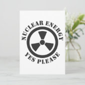 原子力Yes 招待状 (スタンド正面)