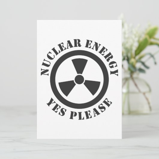 原子力Yes 招待状 (スタンド正面)