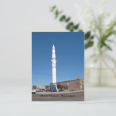 原子博物館、アルバカーキニューメキシコ ポストカード (スタンド正面)