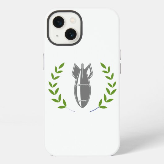 原子大学電話ケース iPhoneケース (裏面)