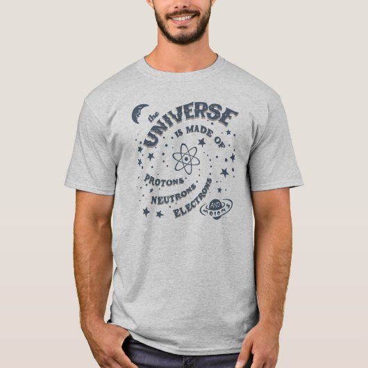 原子宇宙愚か者 Tシャツ (正面)