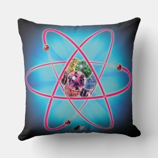 原子宝石 クッション (裏面)