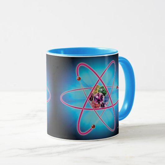 原子宝石 マグカップ (正面右)