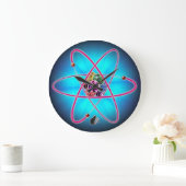 原子宝石 ラージ壁時計 (ホーム)