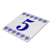 原子屋家番号のタイル タイル (側面)